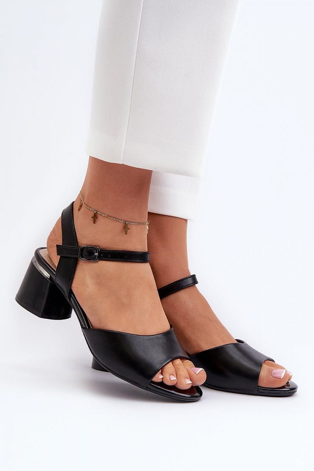 Heel sandals model 197095